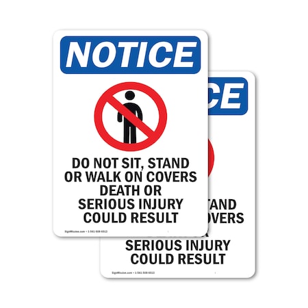 Signmission Safety Culture Sign, 5 in Width, Vinyl Decal, Rectangle OS-2PACK-NS-D-57-V-11366